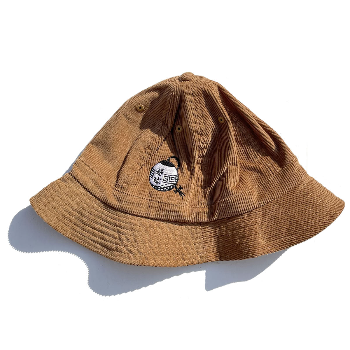 HAOKYU CLUB / LOGO HAT - CORDUROY CAMEL / HC-003